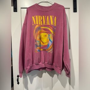 Urban outfitters nirvana crewneck